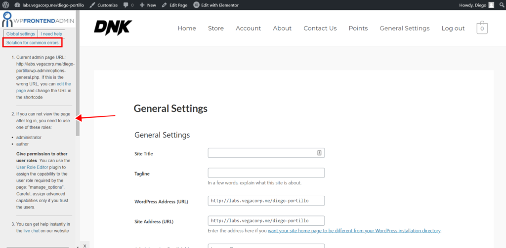 WordPress - Show Admin Content to Any User Role on the Frontend